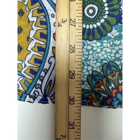 ALTATENSIONE Men's Paysley Button Down Shirt Long Sleeve Cotton Sz M *See Notes - Picture 8 of 9